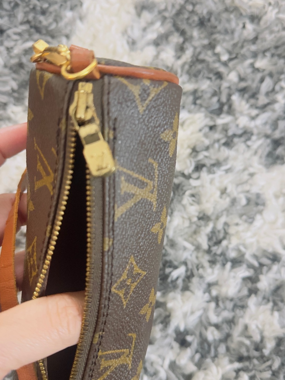 Louis Vuitton Brown Monogram Mini Papillon Shoulder Bag - Picture 6 of 10